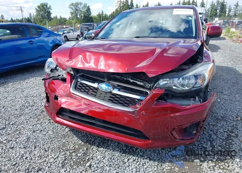 2013 Subaru Impreza 2.0I Premium from USA, damaged, VIN JF1GPAD68DH816529